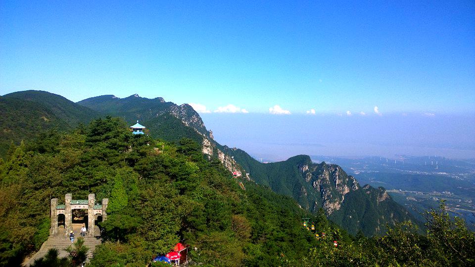 庐山风光一角